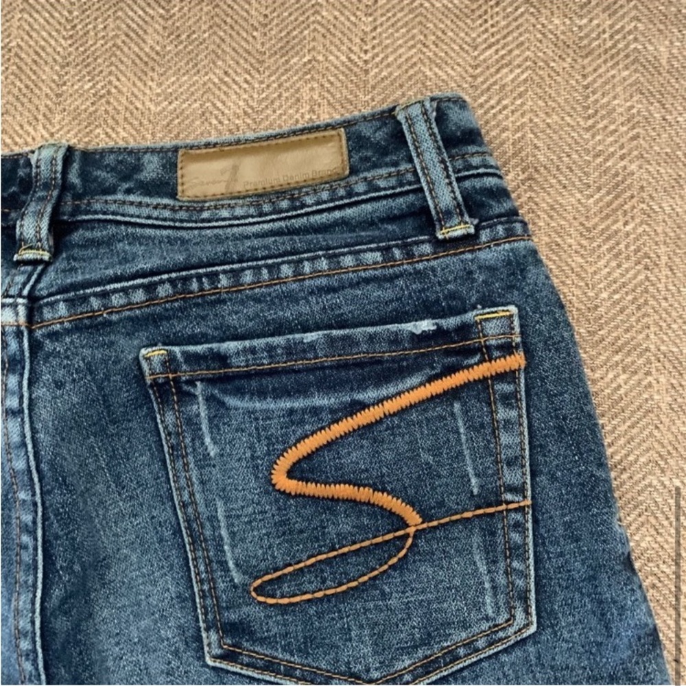 Excellent Preowned Condition Seven7 Flare Jeans Size 28. - Picture 4 of 6
